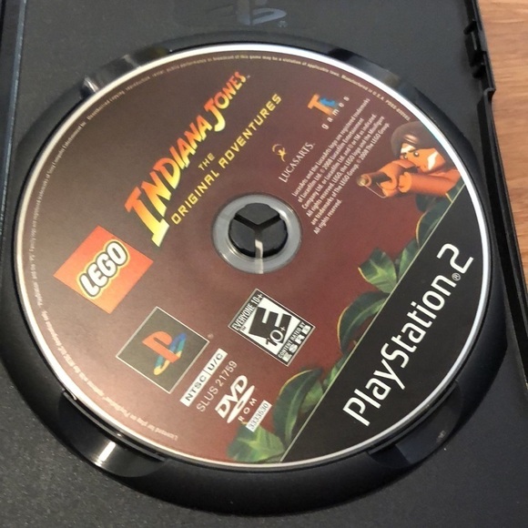 Sony PlayStation 2 Lego Indiana Jones: The Original Adventure game disc, booklet - Picture 6 of 11